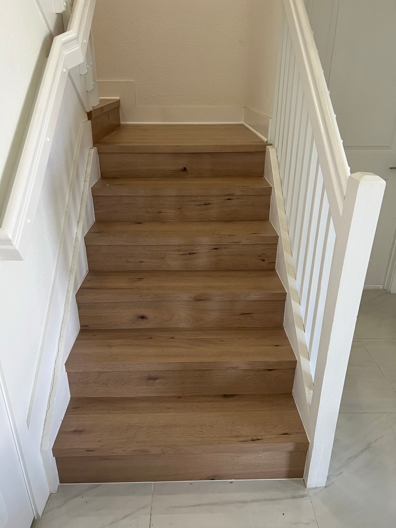 Wood Stair Treads project by Worldwide Floors Corp in Miami-Dade or Broward