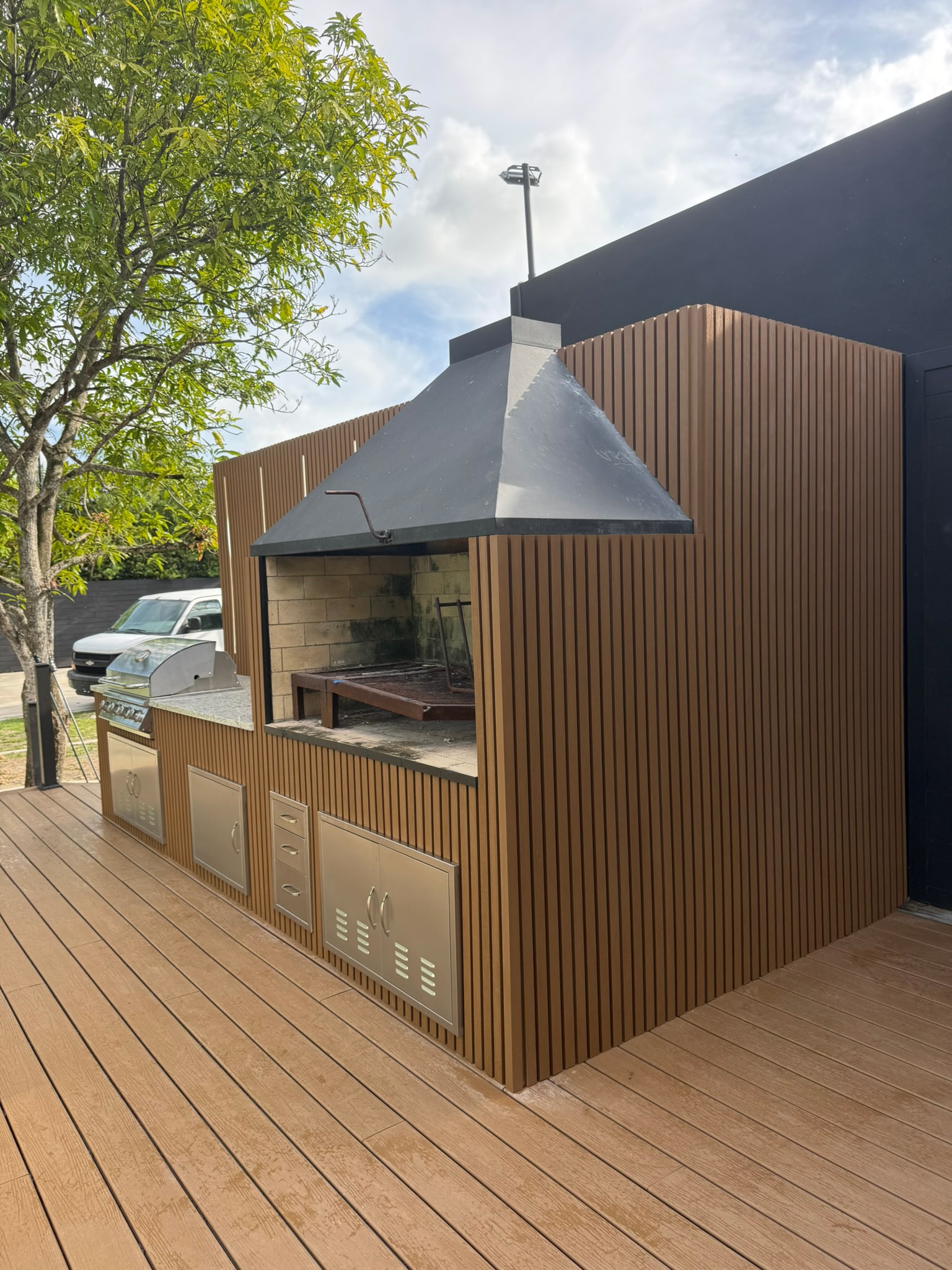 Outdoor Grill Station project by Worldwide Floors Corp in Miami-Dade or Broward