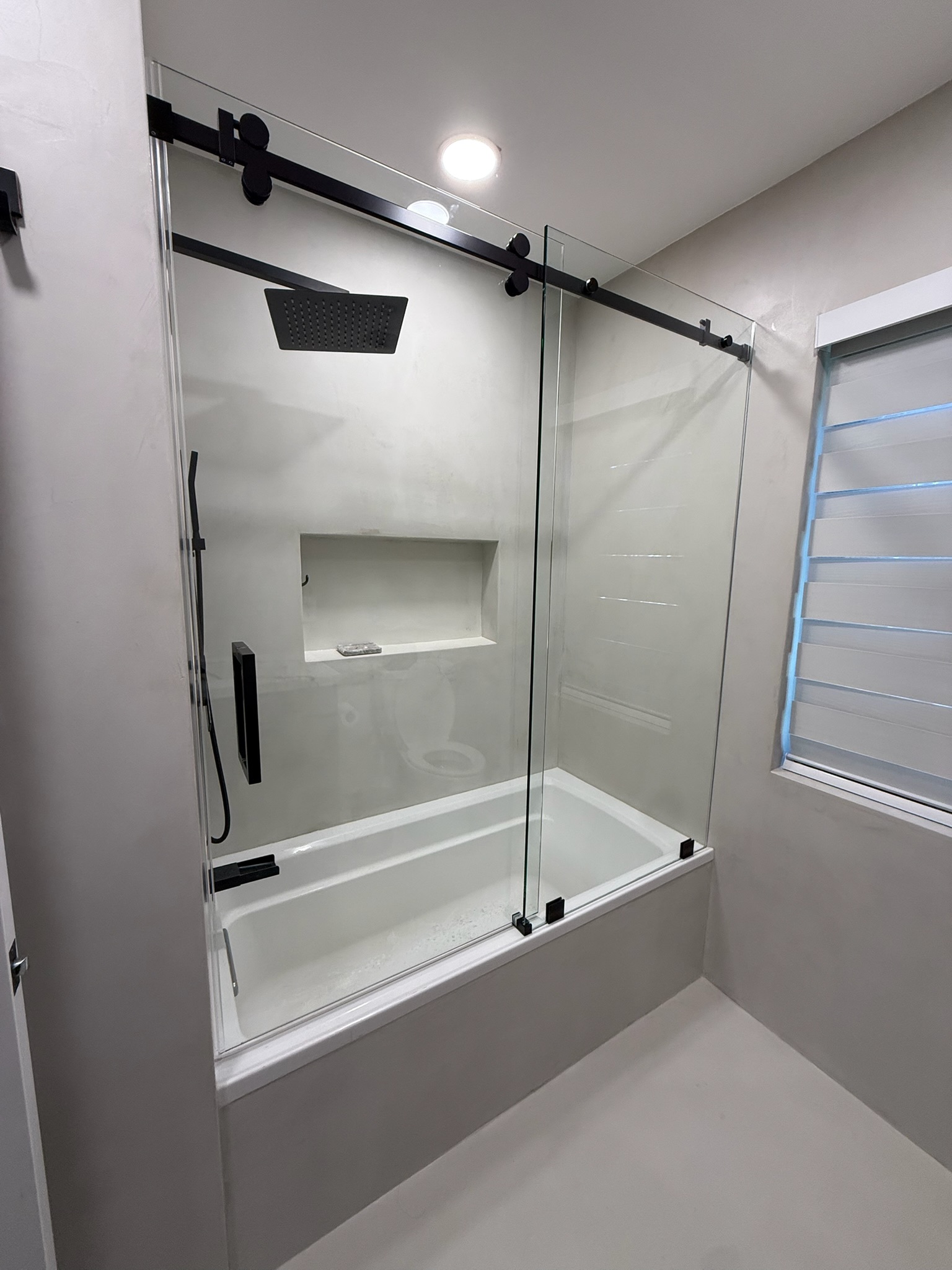 Tub & Glass Enclosure project by Worldwide Floors Corp in Miami-Dade or Broward